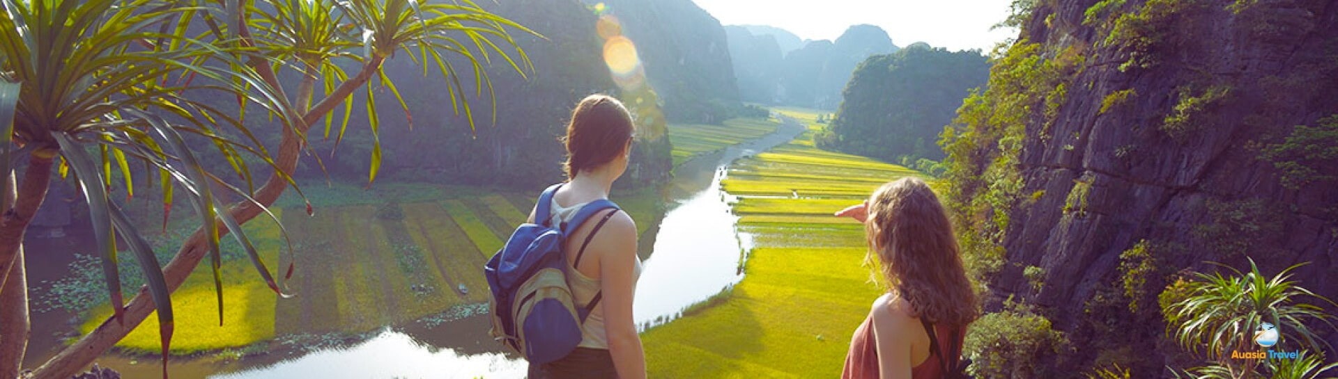 Tam Coc Panorama In Ninh Binh Vietnam